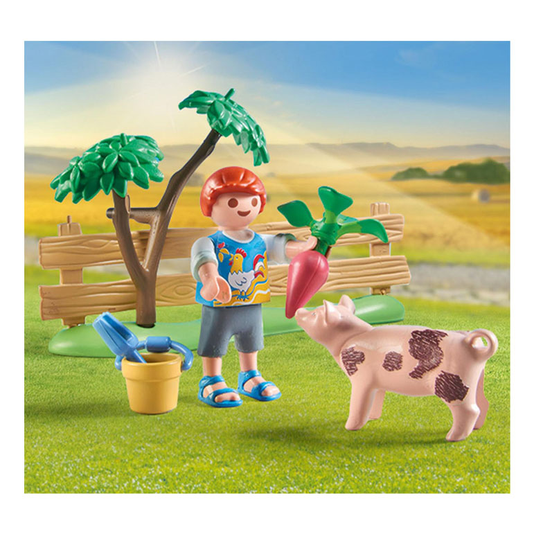 Playmobil PLAYMOBIL Country Idyllische Moestuin Bij de Grootouders 71443