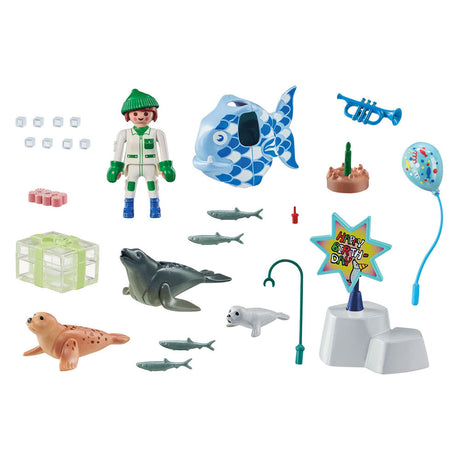 Playmobil PLAYMOBIL My Life Dieren Voeren 71448