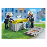 Playmobil PLAYMOBIL Action Heroes Brandweerlieden met Luchtkussens 71465