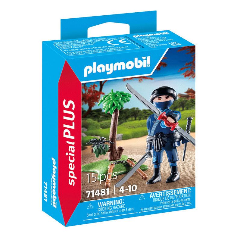 Playmobil Specials Ninja z sprzętem 71481