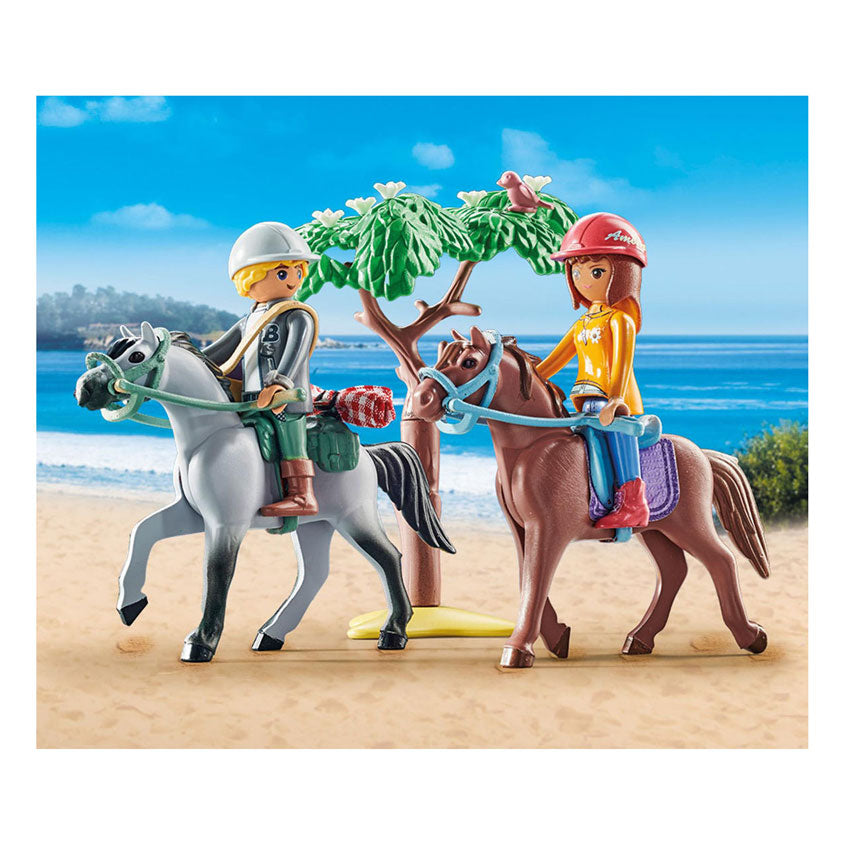 Playmobil Country Riding till stranden med Amelia och Ben 71470