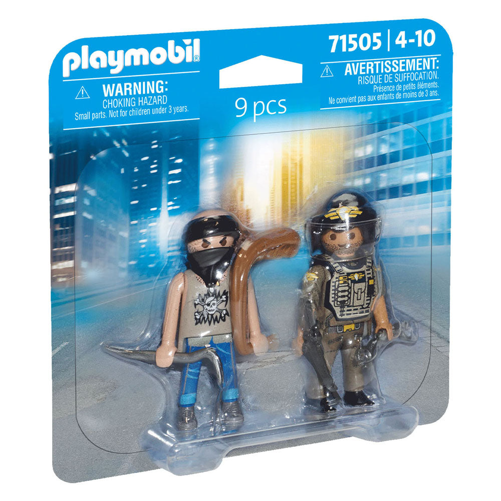 Playmobil Tactische Politie-Eenheid Bandiet 71505