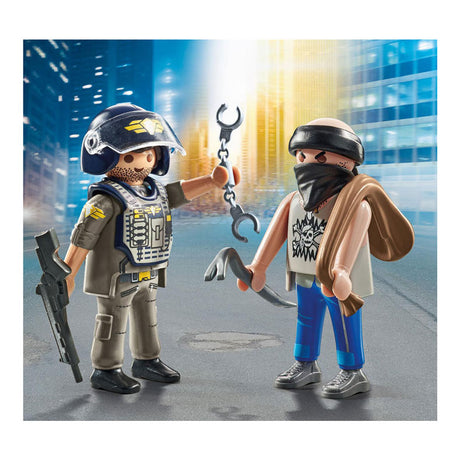 Playmobil Tactische Politie-Eenheid Bandiet 71505