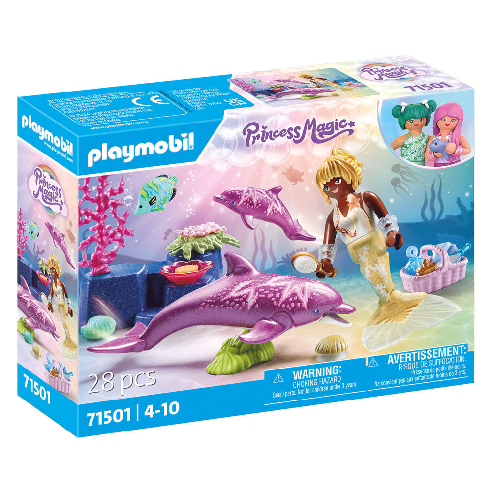 Playmobil Princess Mermaid med delfiner 71501