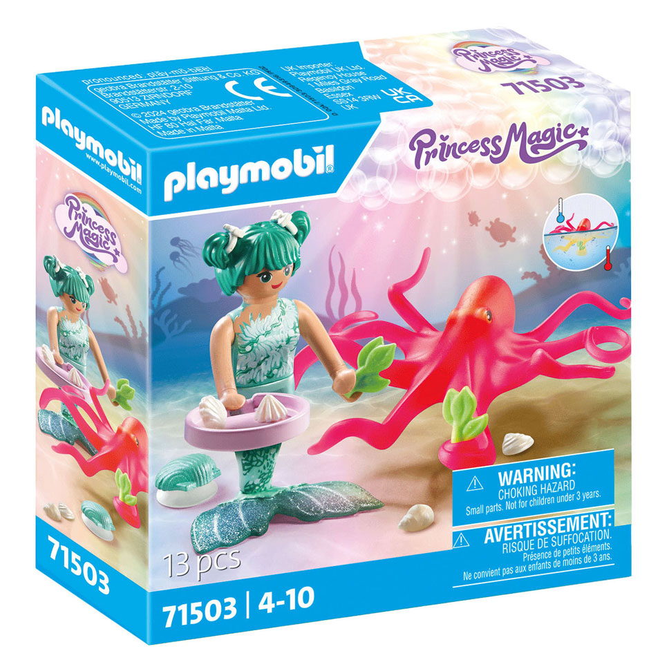 Playmobil princesse sirène changer la couleur