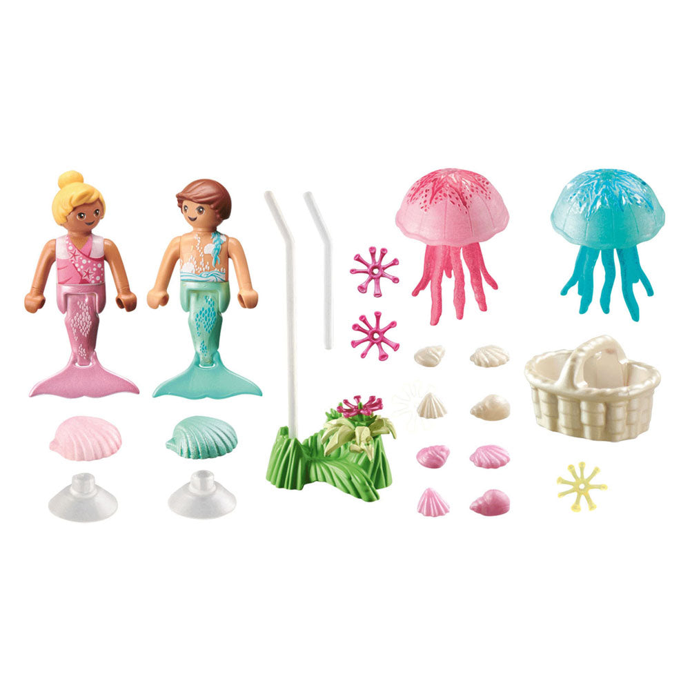 Playmobil Princess Mermaidchildren avec des méduses 71504