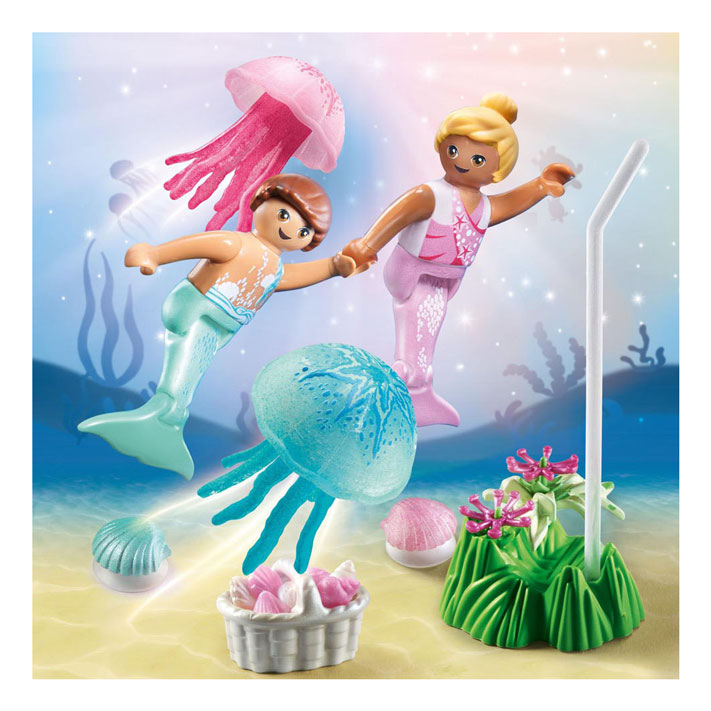 Playmobil Princess Mermaidchildren avec des méduses 71504