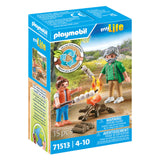 Playmobil My Life Camp Fire con Marshmallows 71513