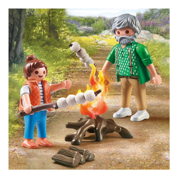 Playmobil My Life Camp Fire con Marshmallows 71513