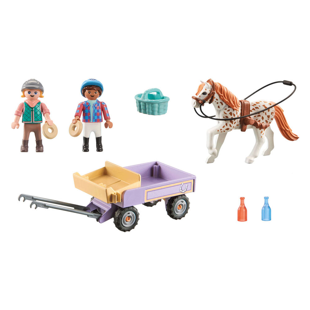 Playmobilski konji ali slap Pony Cutd 71496