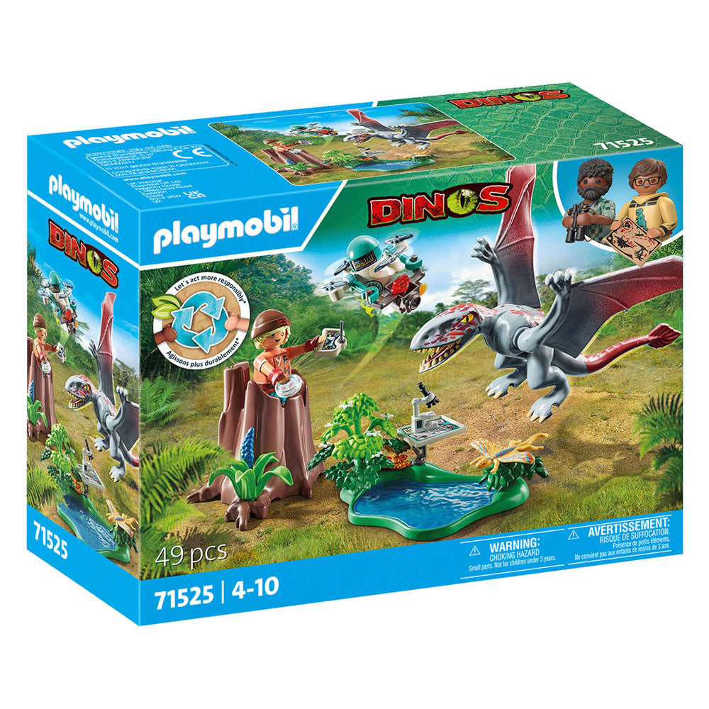 Playmobil Dinos Observation Post pour Dimorphodon 71525