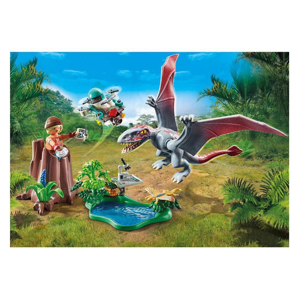 Playmobil Dinos Observation Post pour Dimorphodon 71525