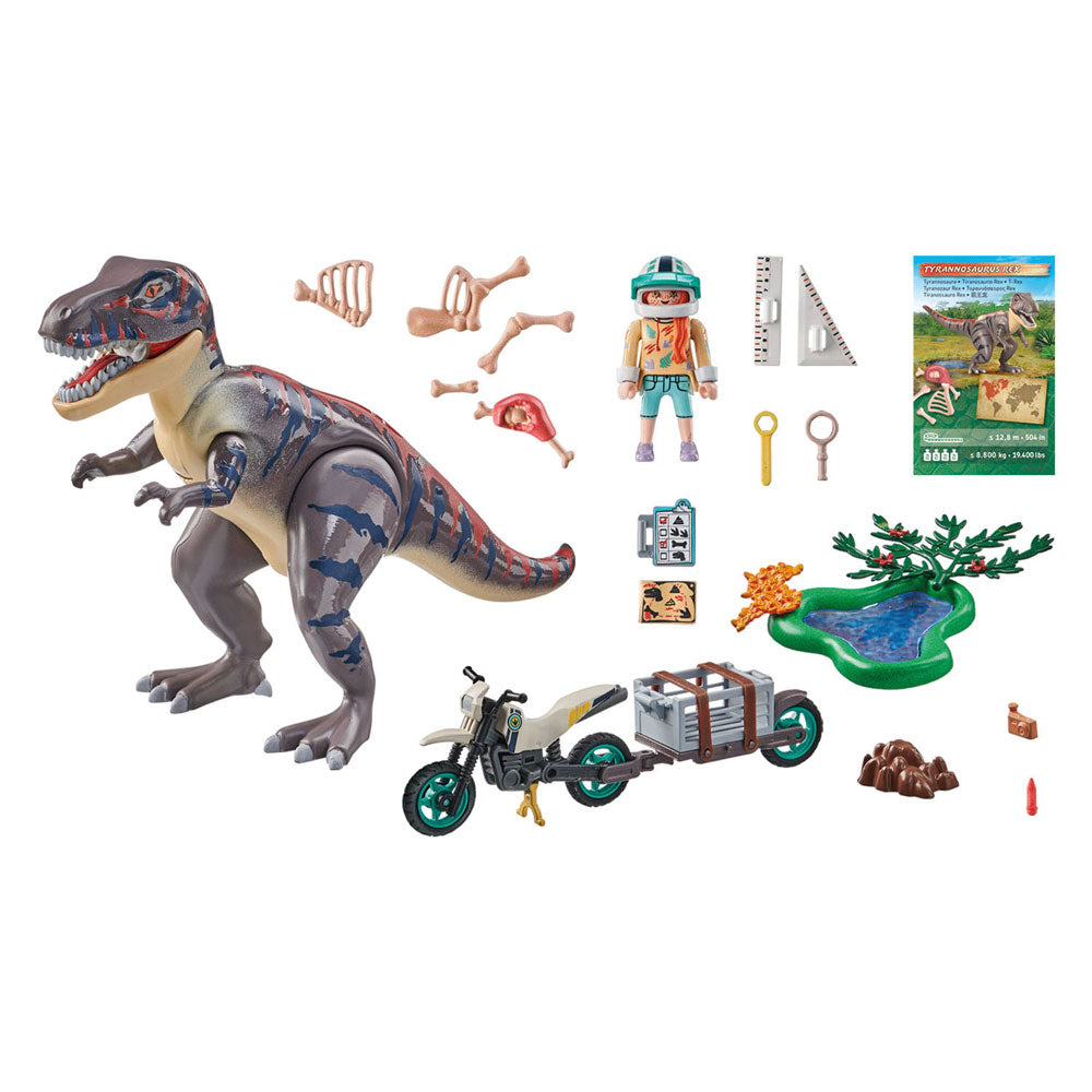 PlayMobil Dinos T-Rex Track Research 71524