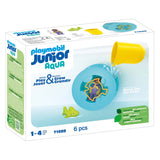 Playmobil Junior Water plus large rad avec bébé shaai - 71688