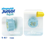 Playmobil -Junior -Wasser breiter Rad mit Baby Shaai - 71688