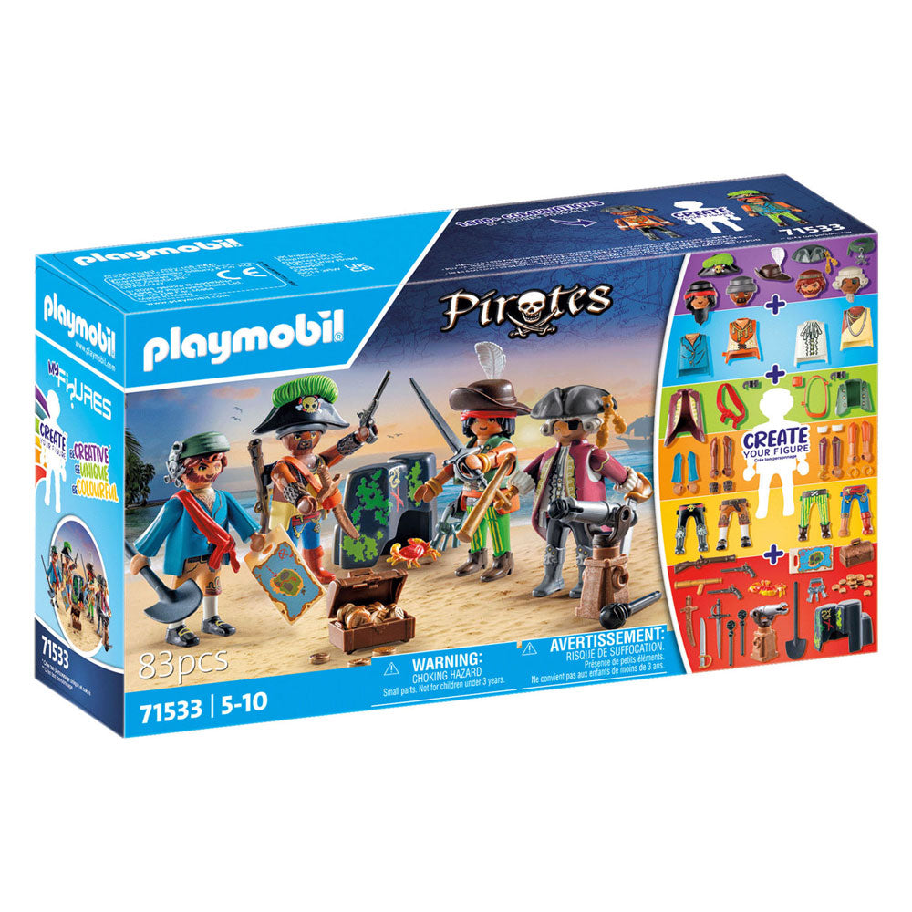 Playmobil PLAYMOBIL Pirates My Figures: Piraten 71533