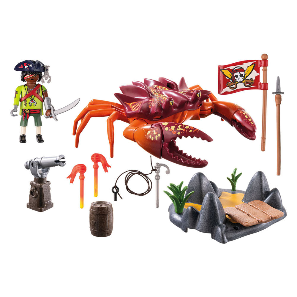 PlayMobil Pirates Kampf géint de Rigantesche Kriibs 71532