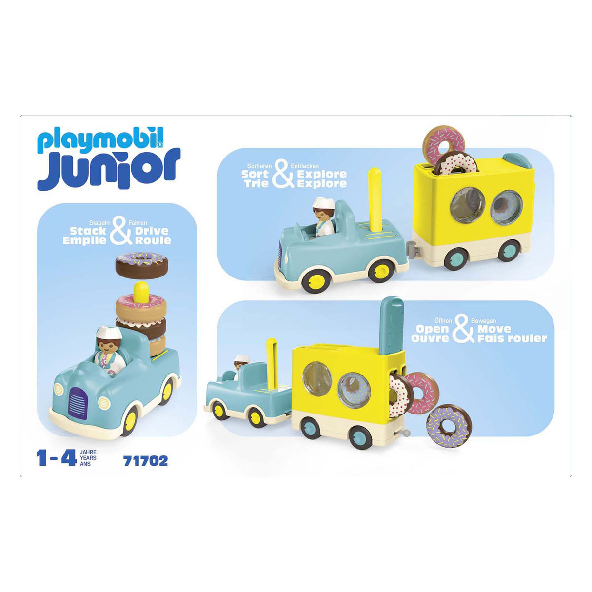 Playmobil Junior Donut Truck - 71702