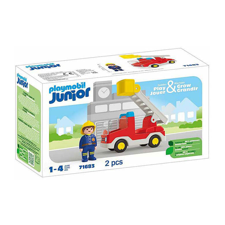 Playmobil Junior fire truck with ladder - 71683