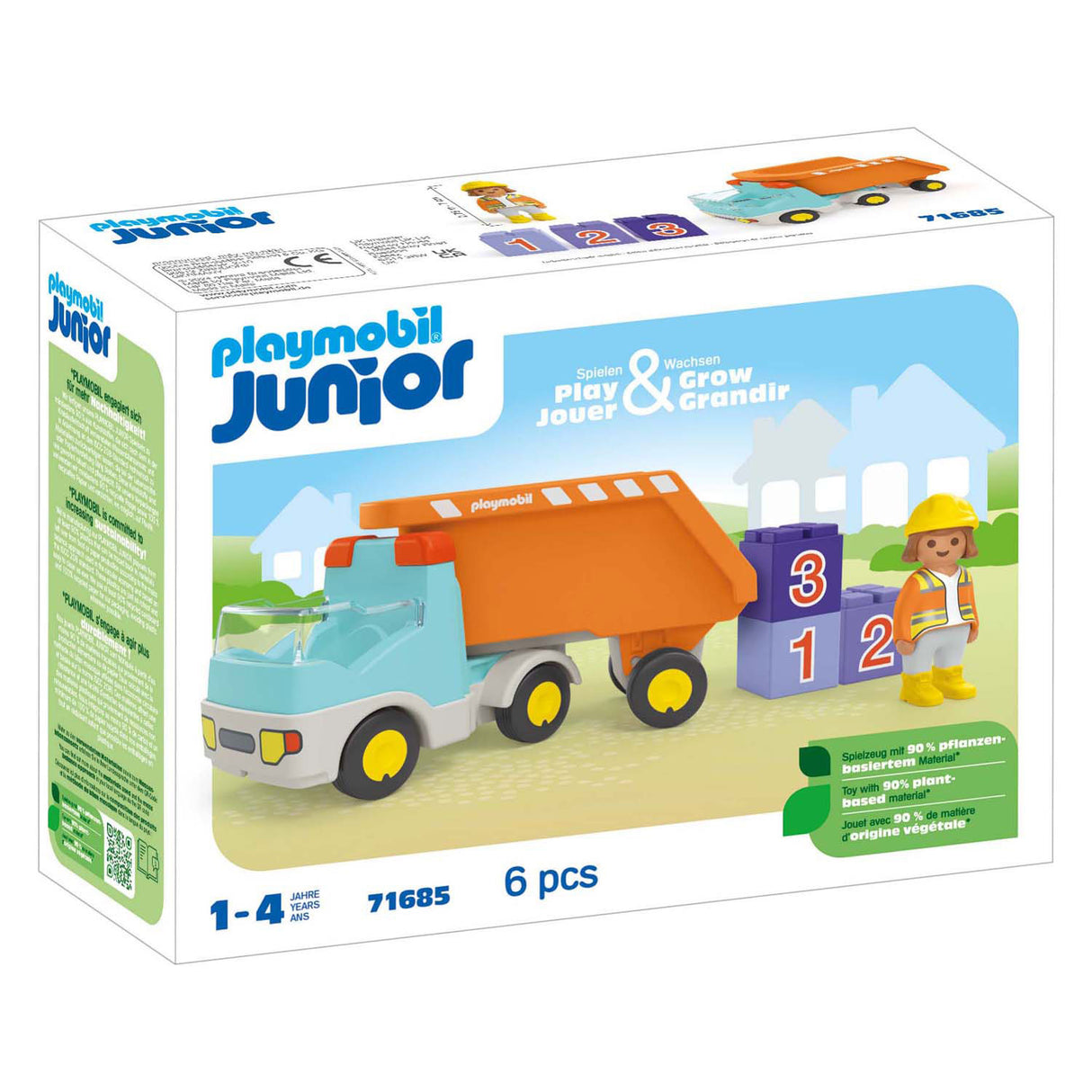 Playmobil Junior Kiepwagen 71685