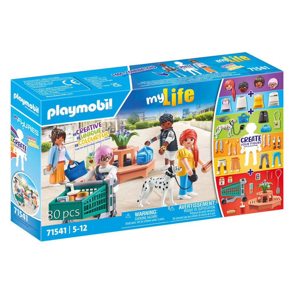 Playmobil My Life Mine figurer: Shopping 71541