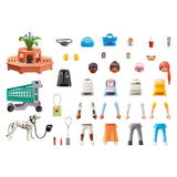 Playmobil My Life Mine figurer: Shopping 71541