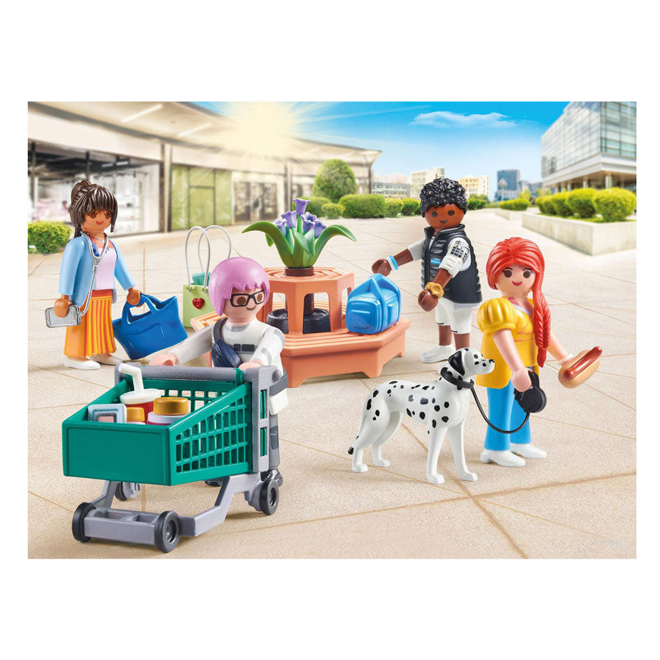 Playmobil My Life Mine figurer: Shopping 71541