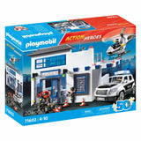 Playmobil Action Heroes Politiepost met Voertuigen 71602