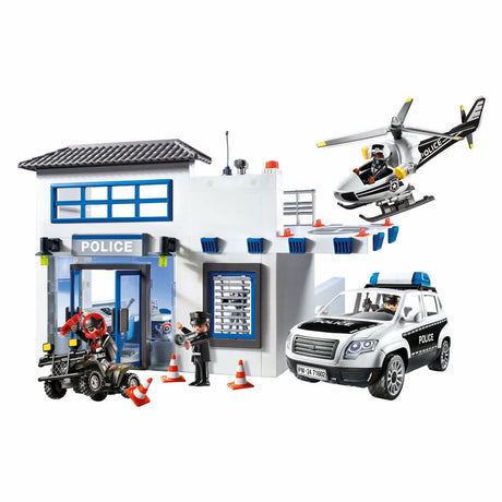 Playmobil Action Heroes Politiepost met Voertuigen 71602