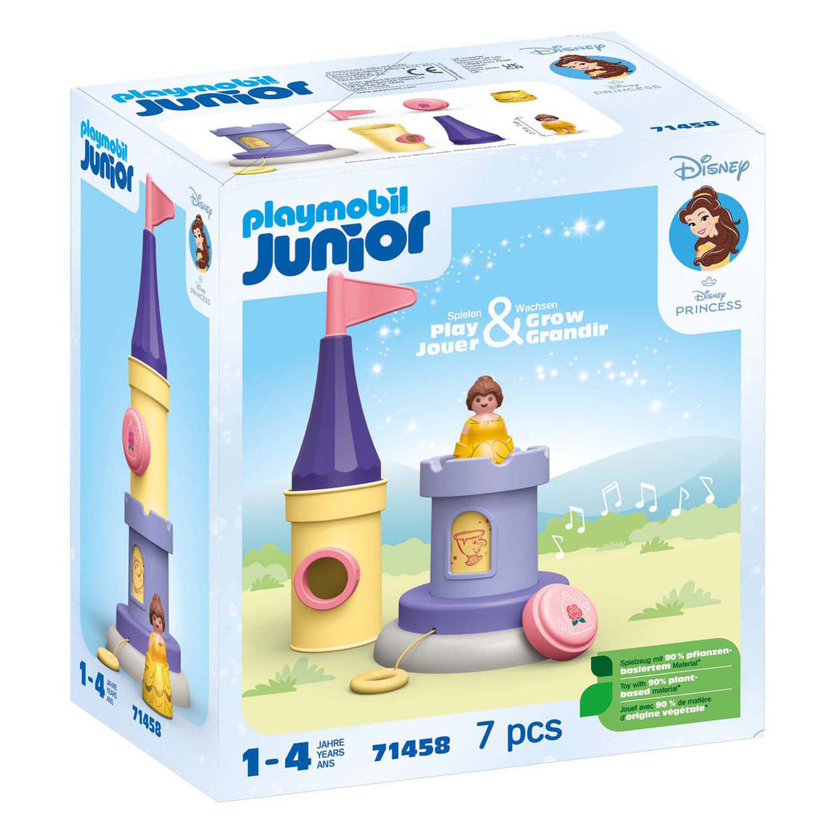 Playmobil Junior Belle's Speeltoren met Melodie 71458