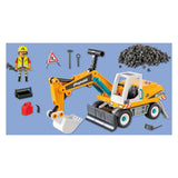 Laochra gníomhaíochta Playmobil tochaltóir mór 71749