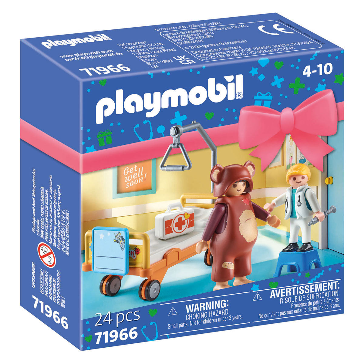 Darilni kompleti Playmobil: Ozdravi čim prej - 71966