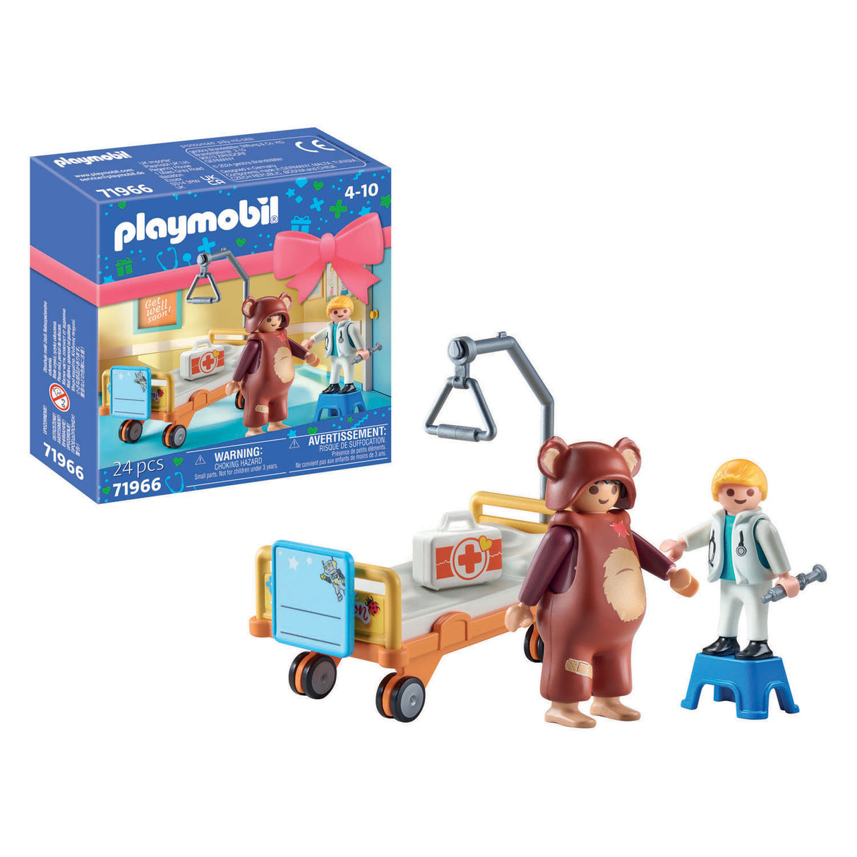 Darilni kompleti Playmobil: Ozdravi čim prej - 71966