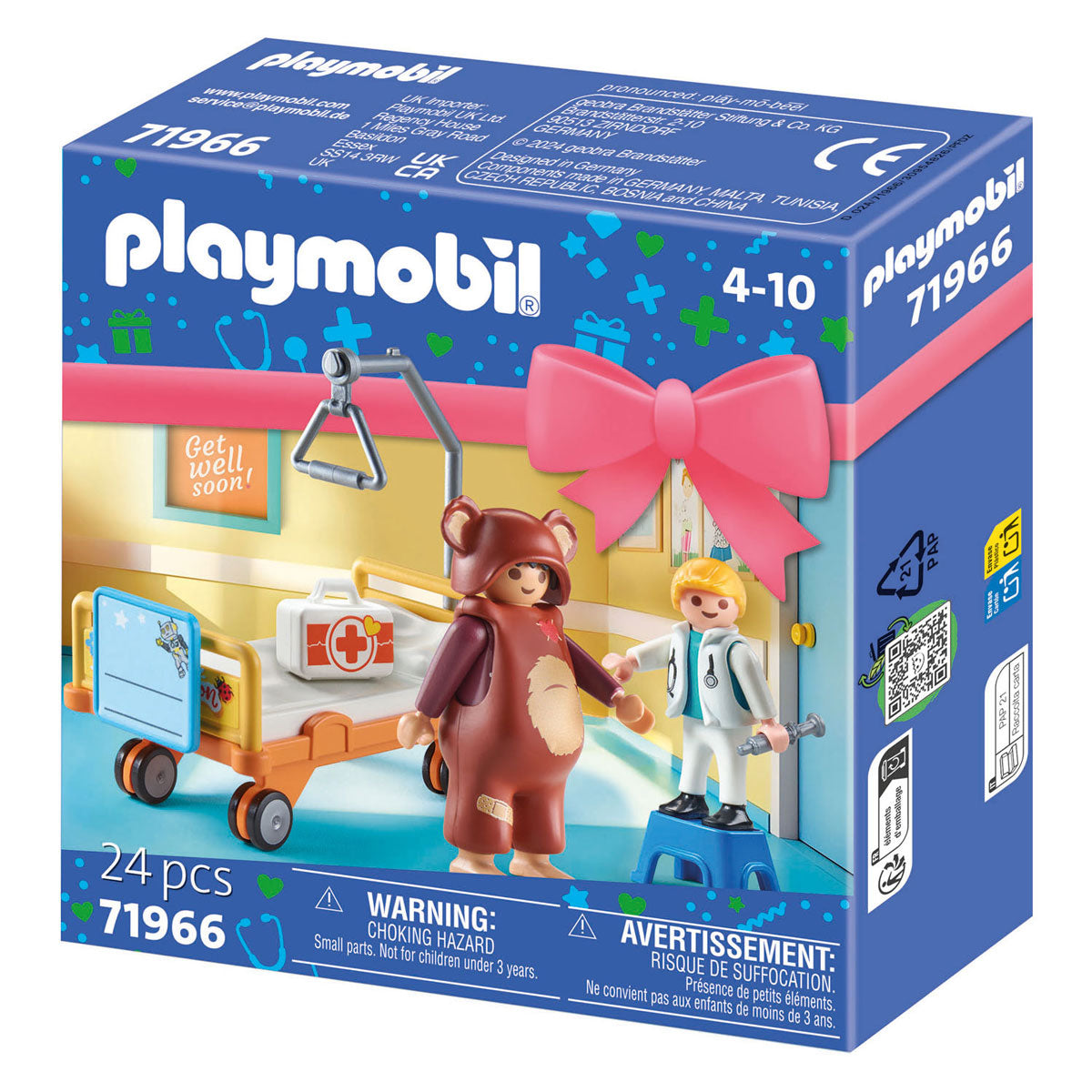 Darilni kompleti Playmobil: Ozdravi čim prej - 71966