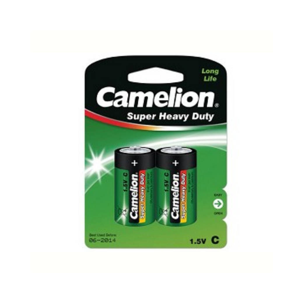 Camelion 1.5V C R14P Baby UM2 -batterier per 2