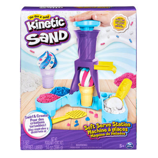 Kinetic sand soft serve station | 2 pcs