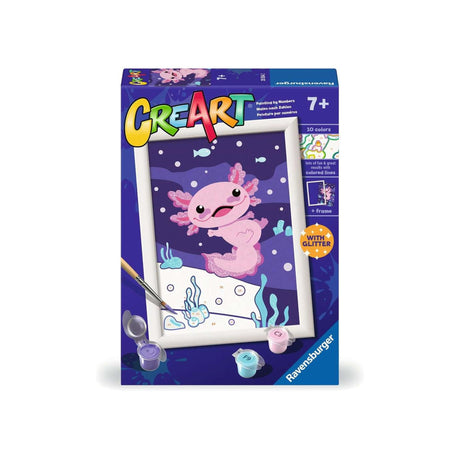 Ravensburger Creart Paint no Nummer - Axolotl