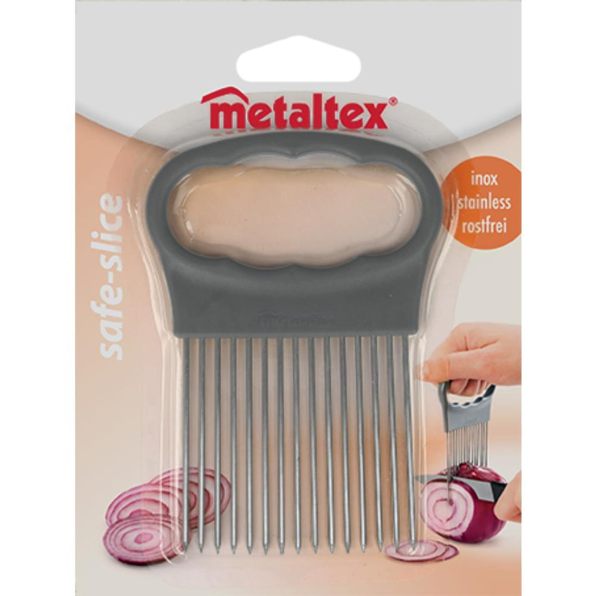Metaltex onion comb, cutting aid for onions