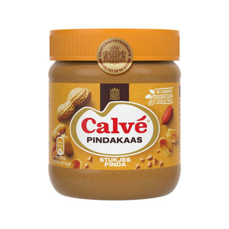 Calve peanut butter nut pieces (12x 350gr)