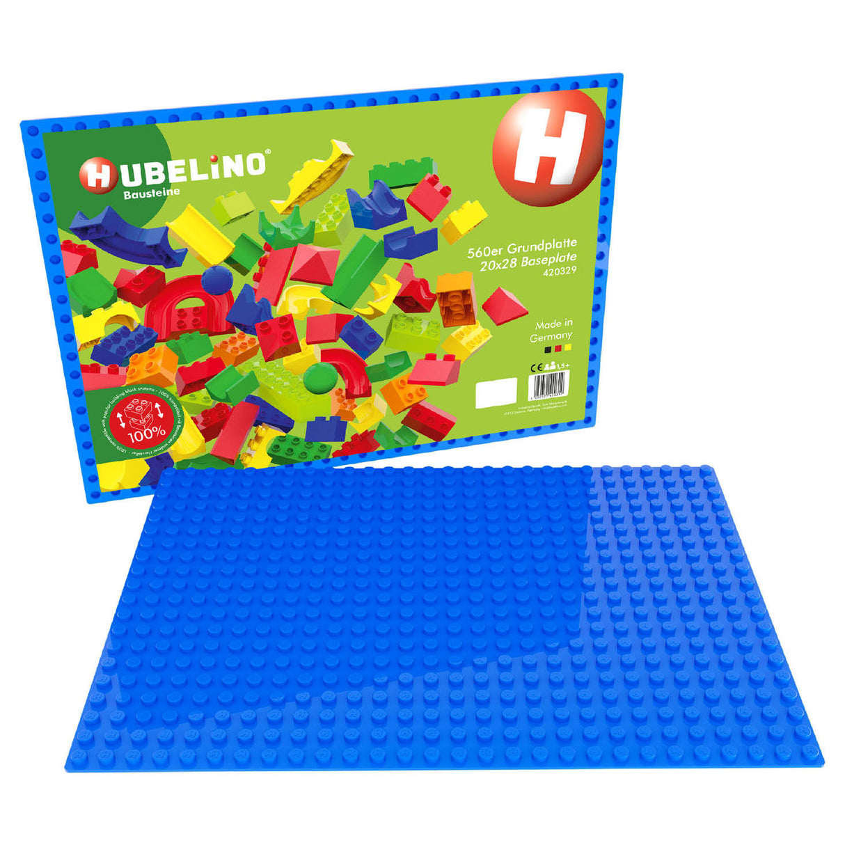 Hubelino Ground Plate Blue, 560 pigger