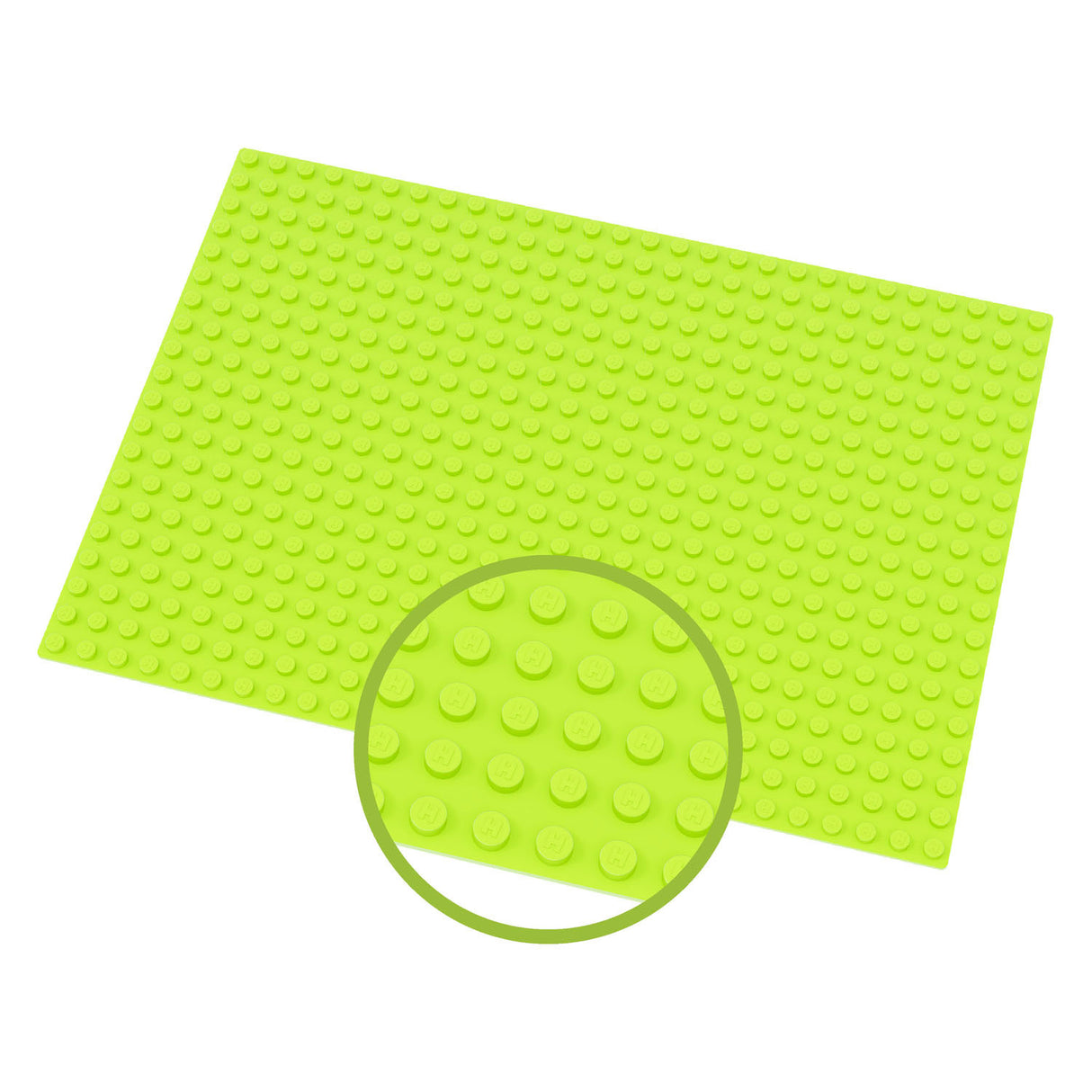 Hubelino Ground Plate Green, 560 Studs