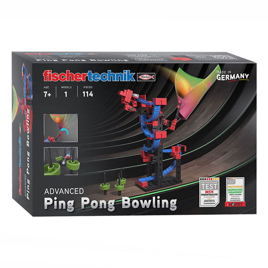 Fëscherechechchitik fortgeschratt Ping Pong Bowling Bouwnet, 114Dlg.