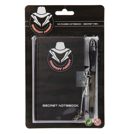 Johntoy secret logbook with invisible ink pen
