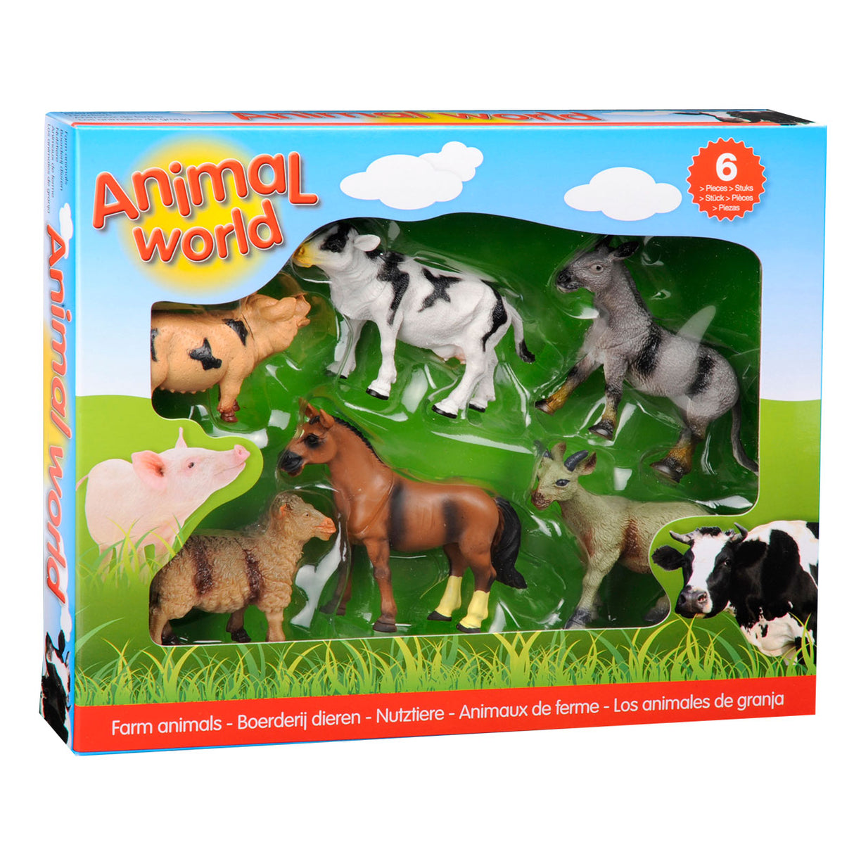 Johntoy Farm Animals Giftbox, 6.