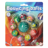 Johntoy Summer Fun bouncy balls, 10 pcs.