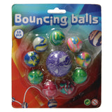 Johntoy Summer Fun bouncy balls, 10 pcs.