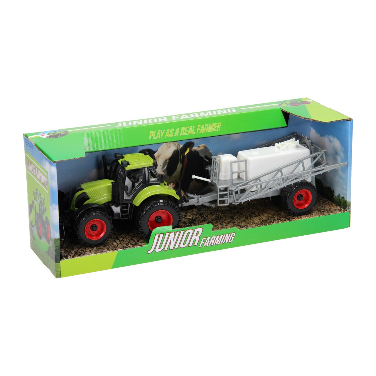 Johntoy Tractor con trailer - toneladas