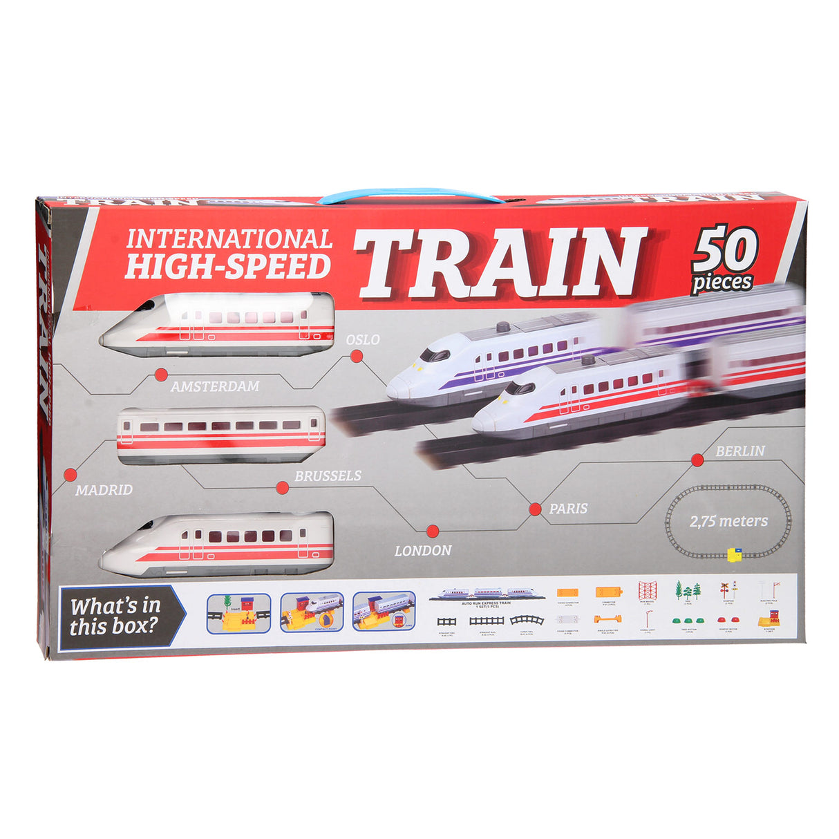 High -Speed ​​Train Set, 50dlg.