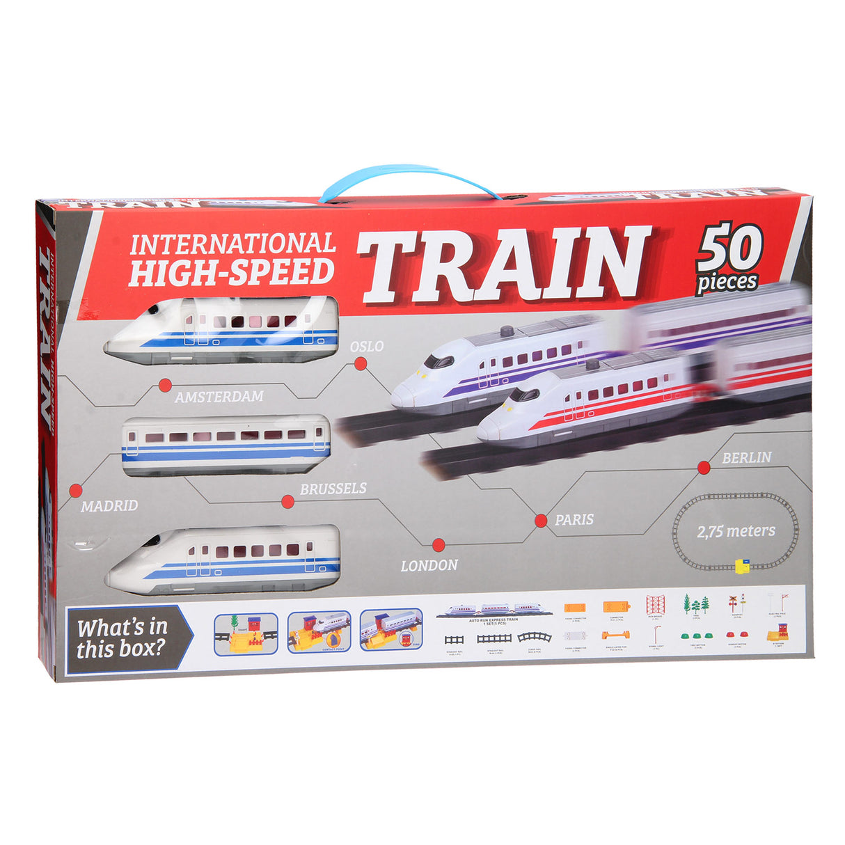 High -Speed ​​Train Set, 50dlg.