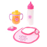 Baby Rose Doll Play Set middagstid